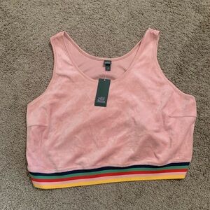 NWT Wild Fable Crop Tank Top 2X